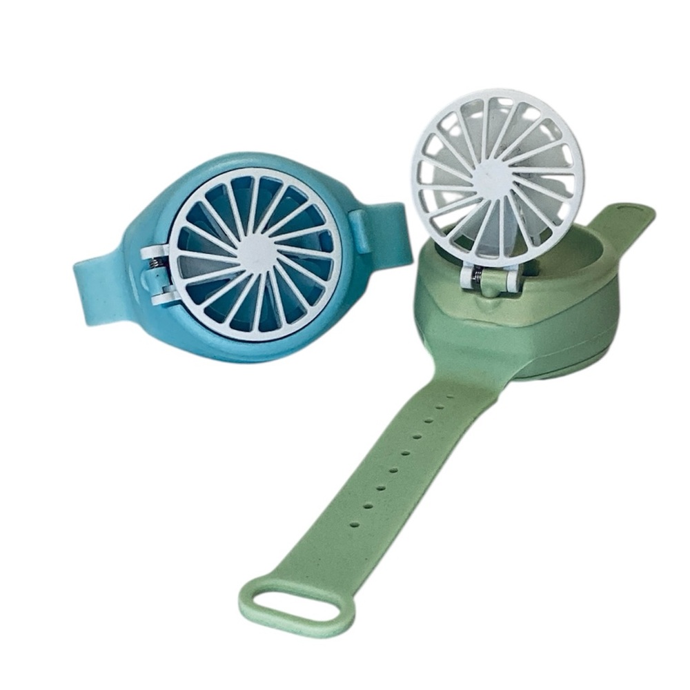 💚 Pair of Cooling Mini USB Wrist Fans